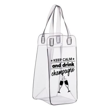 Imagem de Ice Bag Cooler Boccati Para 1 Garrafa Cor:champanhe