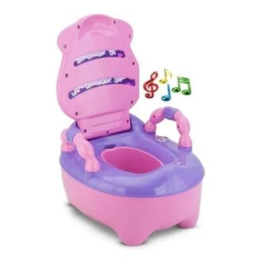 Imagem de Troninho Infantil Vaso Desfralde Criança Penico Musica Pinico Piniquin