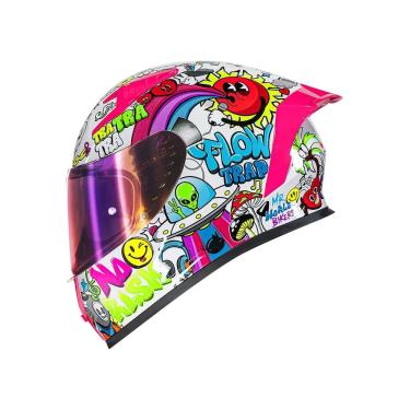 Imagem de Capacete Norisk Flow Trap White Viseira Extra (58)