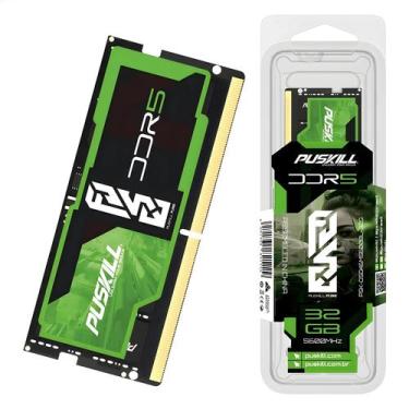 Imagem de Memória RAM DDR5 para Notebook - 8GB, 16GB e 32GB (4800MHz, 5200MHz, 5