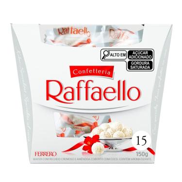 Imagem de Bombons Ferrero Raffaello com 15 Unidades