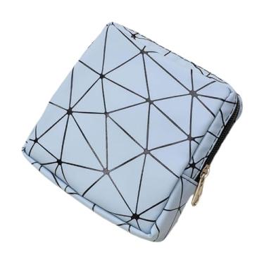 Imagem de KiBcsLic Bolsa para guardar guardanapos, absorvente interno, fofa e leve, porta absorvente interno, bolsa para viagem, presentes para mulheres, banheiro,