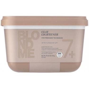 Imagem de BlondMe Pó Descolorante Clay Lightener 350g 7+ - Schwarzkopf Professio