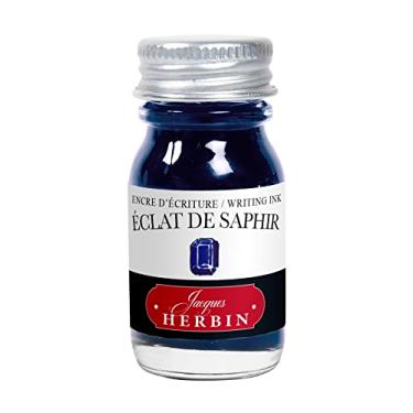 Imagem de J. Herbin Tinta para caneta-tinteiro – 10 ml engarrafado – Eclat de Saphir