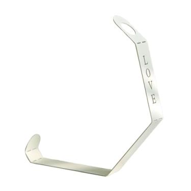 Imagem de ＫＬＫＣＭＳ Suporte de mesa para vinho, suporte de armazenamento, de metal decorativo independente, para garrafas de vinho para bar, hotel, porão, Branco