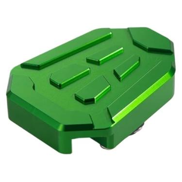 Imagem de BYYINGSUS Alavanca de freio de pedal aumentada do pé traseiro acessórios de pedal alongado compatíveis com Z900 Z650 Z 400 Z1000 Ninja 650 Ninja400(verde)