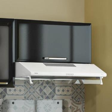 Imagem de Armário de Cozinha em Aço para Geladeira 1 Porta Horizontal Basculante