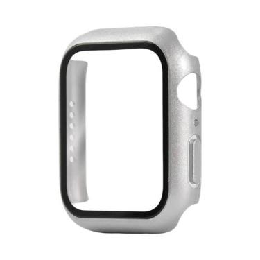 Imagem de Capa De Vidro Temperado Para Apple Watch Para Séries 9 8 7 6 5 4 SE 41