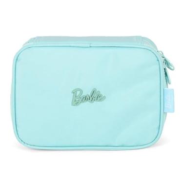 Imagem de Estojo Escolar Infantil 100 Pens Barbie by Luxcel Ref 47719 (TURQUESA)