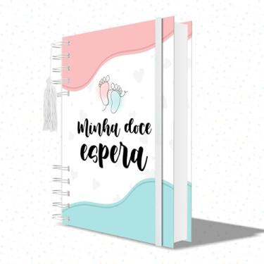 Imagem de Planner da Gestante Minha Gestação, Caderno de Anotações, Capa Dura, 220 Páginas, 21,5 x 15,5 cm