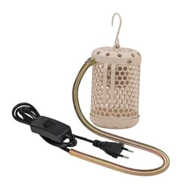 Imagem de Gralara Abajur para lâmpada de aquecimento de répteis (lâmpada não incluída) Abajur mais quente para gaiola de pássaros, Temperatura Não Ajustável