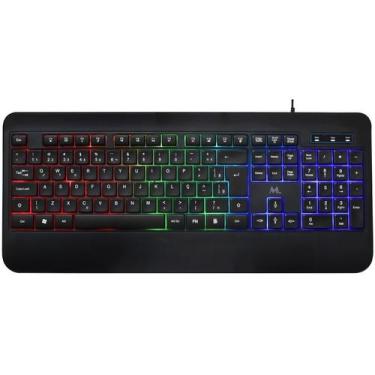Imagem de Teclado Mtek KB-7701LR com Cabo - Preto RGB (Portugues)