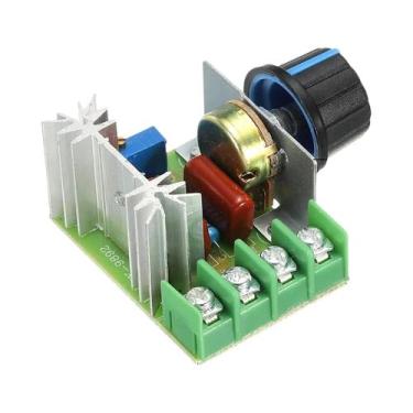 Imagem de Regulador De Tensão AC 2000W 50-220V Dimmer Controlador De Velocidade 
