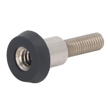 Imagem de Chiffonade Protetor de para-choque para tacos de bilhar - Plugue traseiro de substituição de comprimento estendido de liga de alumínio de borracha para bastões de taco Mosconi, melhora o controle