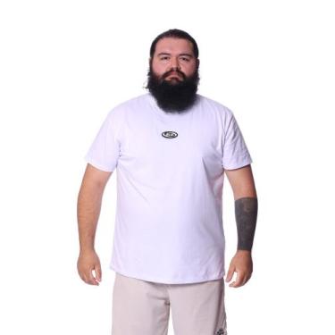 Imagem de Camiseta Plus Size Bali Hai BLH Stars, Branco, G4