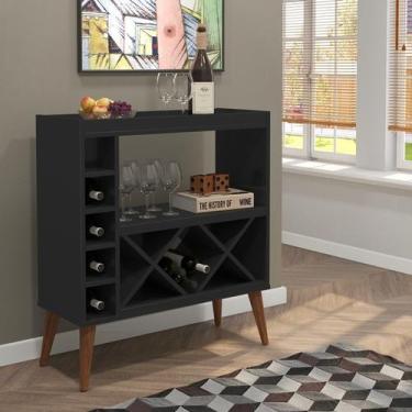 Imagem de Aparador com Adega em X Pés Palito Label - Comprar Moveis em Casa - Co