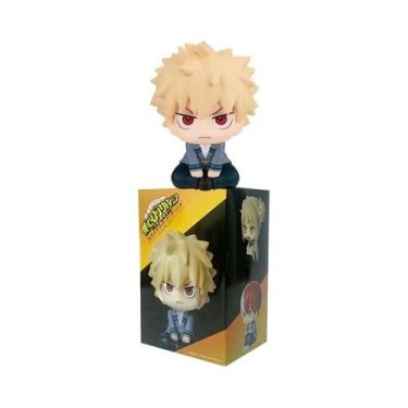 Imagem de Figura De Anime Em PVC De 10cm Versão Q Bakugou Katsuki Midoriya Izuku
