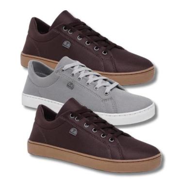 Imagem de Kit 3 Tênis Masculino Casual Ultra Confortável e Resistente - Bless Ac