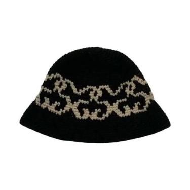 Imagem de Chapéu De Lã Trançado À Mão Para Homens E Mulheres, Estilo Casual Para