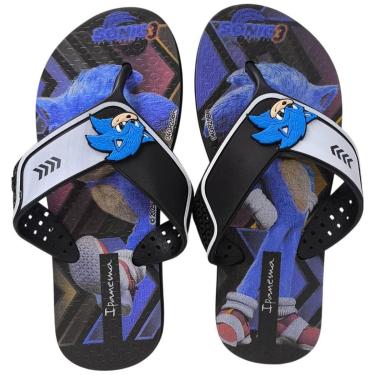 Imagem de Chinelo Infantil Menino Dedo Kids Sonic Speedrun Ipanema-Masculino