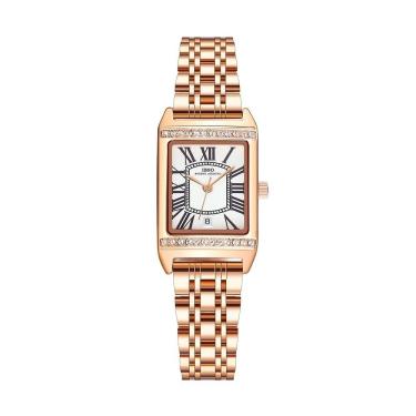 Imagem de Relógio Feminino Ibso 9638 à Prova D'água Ouro