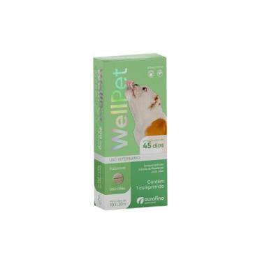 Imagem de Antipulgas wellpet 200mg 10,1 a 20kg 45 dias de protecao - Ourofino