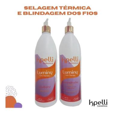 Imagem de Kit Luminy Care Therapy Selagem Térmica E Blindagem Dos Fios - Kpelli