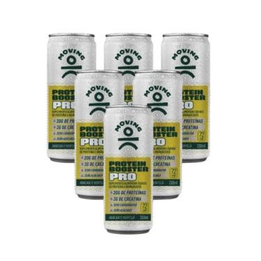 Imagem de Kit 6 Bebida Proteica Moving Abacaxi Hortelã 310ml 20g Whey, Abacaxi c