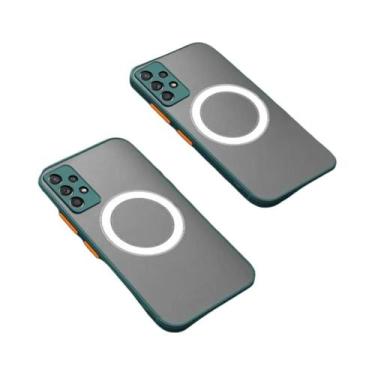 Imagem de Capa Magnética Fosca Para Carregamento Sem Fio Samsung Galaxy Série a 