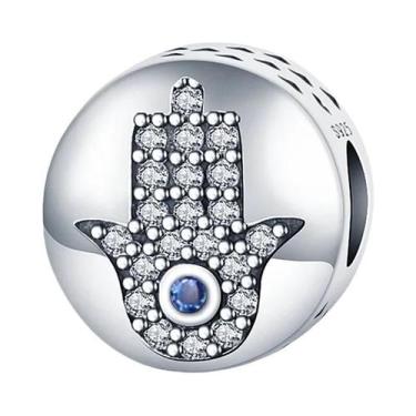 Imagem de Berloques De Prata 925 Olho Do Diabo Femininos Para Pulseiras Qikaola 