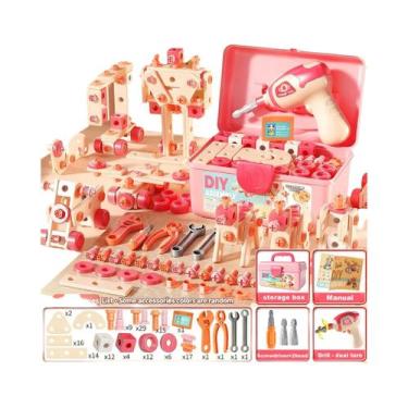 Imagem de Brinquedo Educativo Multifuncional Infantil: Kit De Ferramentas Elétri