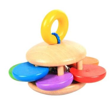 Imagem de Instrumento musical Infant Grasp Rattle Wooden Orff Girassol - Taiyuan
