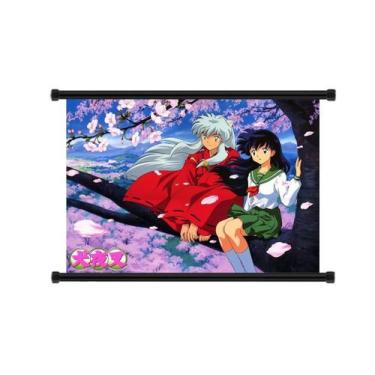 Imagem de Pintura de parede em tela Inuyasha Higurashi Kagome Anime - yiweisai
