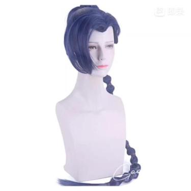 Imagem de Peruca de cosplay e perucas sintéticas para Halloween Scissor Seven - 