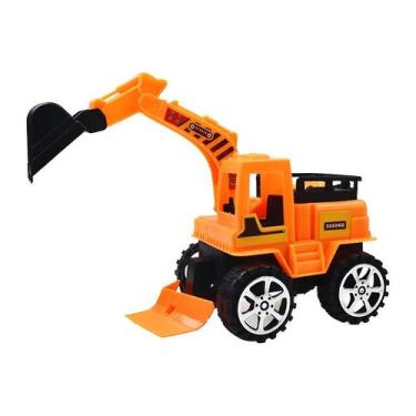 Imagem de Brinquedos para crianças, modelo de carro, escavadeira, esca - Gloome 
