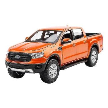 Imagem de Carro modelo de precisão fundido sob pressão 1:27 Ford Ranger Orange -