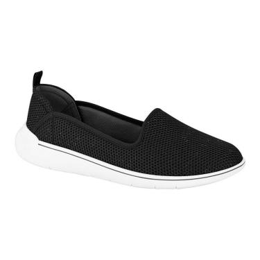Imagem de Tênis Beira Rio Tecido Slip On Calce Facil Preto 4281.105-Feminino