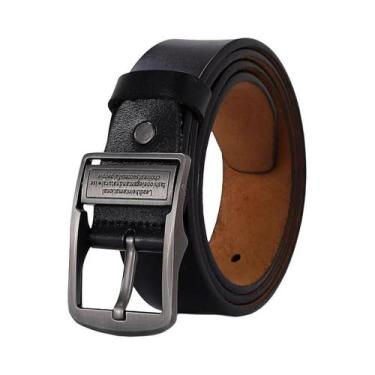 Imagem de Cinto De Couro Genuíno De Luxo Para Homens Em Tamanhos Grandes 130-170