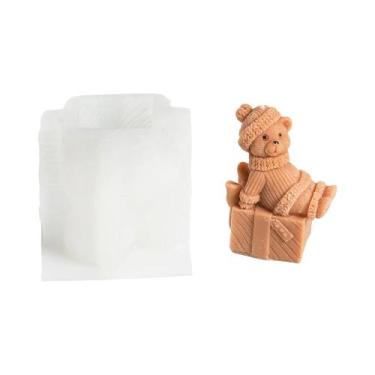 Imagem de Moldes De Silicone Para Velas E Sabonetes De Urso De Pelúcia, Urso Sen