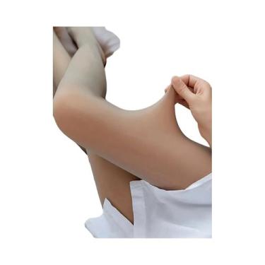Imagem de Meia-calça Térmica plus Size 100g Grossa De Alta Elasticidade Translúc