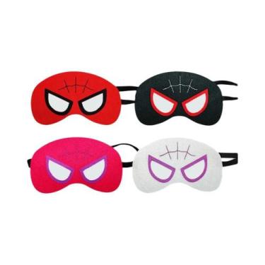 Imagem de Máscaras Do Homem-Aranha Para Crianças 1/4/12/24 Peças Máscaras De Fan