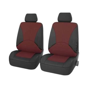 Imagem de Capas De Assento De Carro Em Couro Elástico E Respirável, Ajuste Unive