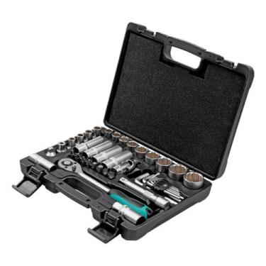 Imagem de Jogo Ferramentas 1/2'' Aço CrV 41 Peças Stels 135799 Maleta