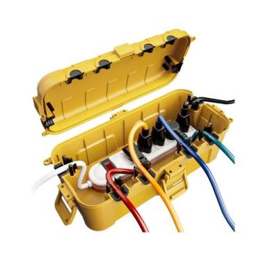 Imagem de Caixa Elétrica À Prova d'Água Para Uso Externo Em 10 Cores, Caixa De C