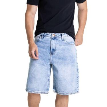 Imagem de Bermuda Jeans Sawary - 281100 - Azul claro 46-Masculino