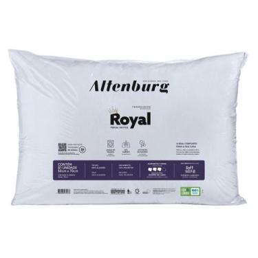 Imagem de Travesseiro Royal 50x70cm Altenburg Tecido Percal 180 Fios 100 Algodão