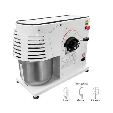 Imagem de Batedeira Planetária Industrial 12 Litros Bivolt com Balde Inox FC2