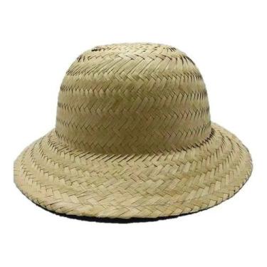 Imagem de Kit 20 Chapéu Palha Infantil Festa Junina Caipira Julina - Duandra Meg