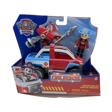 Imagem de Bonecos De Ação Patrulha Canina: Brinquedo De Resgate Para Crianças, B