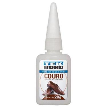 Imagem de Cola de Couro Instantâneo Bico Fino 20g Embalagem com 10 Unidades - Te